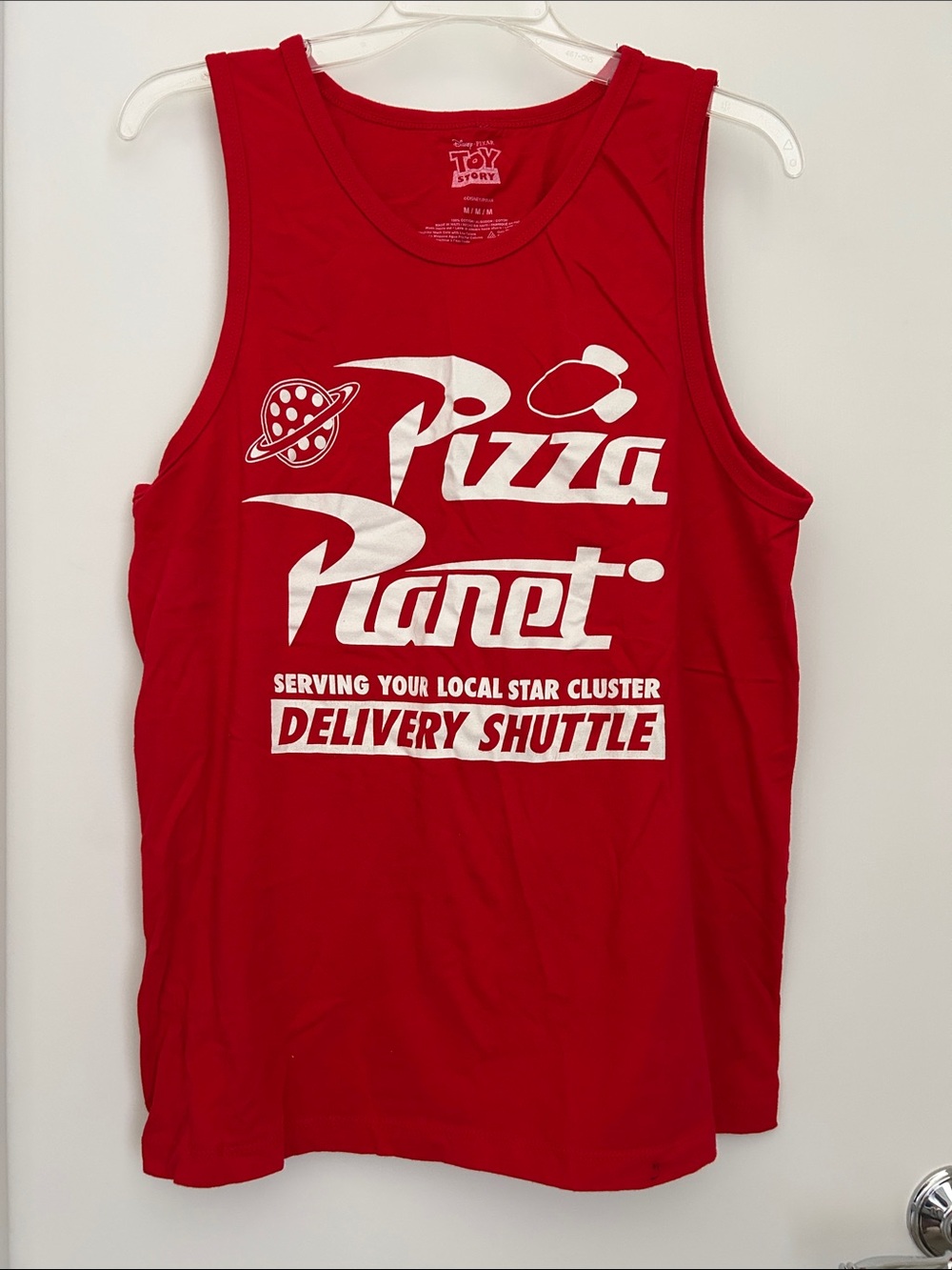 Disney Pixar Toy Story Pizza Planet Men’s Tank Top